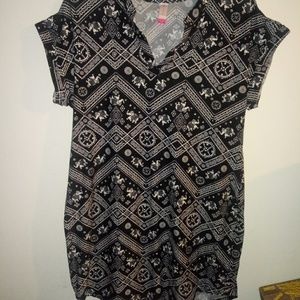 No Boundaries Dresses - Super Soft Dress w/ Elephant & Mandala Style Print No Boundaries Dresses - Super Soft Dress w/ Elephant & Mandala Style Print